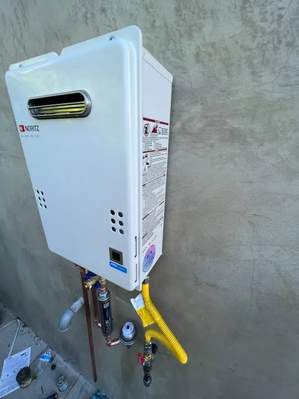 Tankless water heater installation for Portland Manor homes